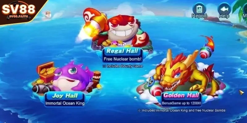Tham gia Bombing Fishing ấn tượng